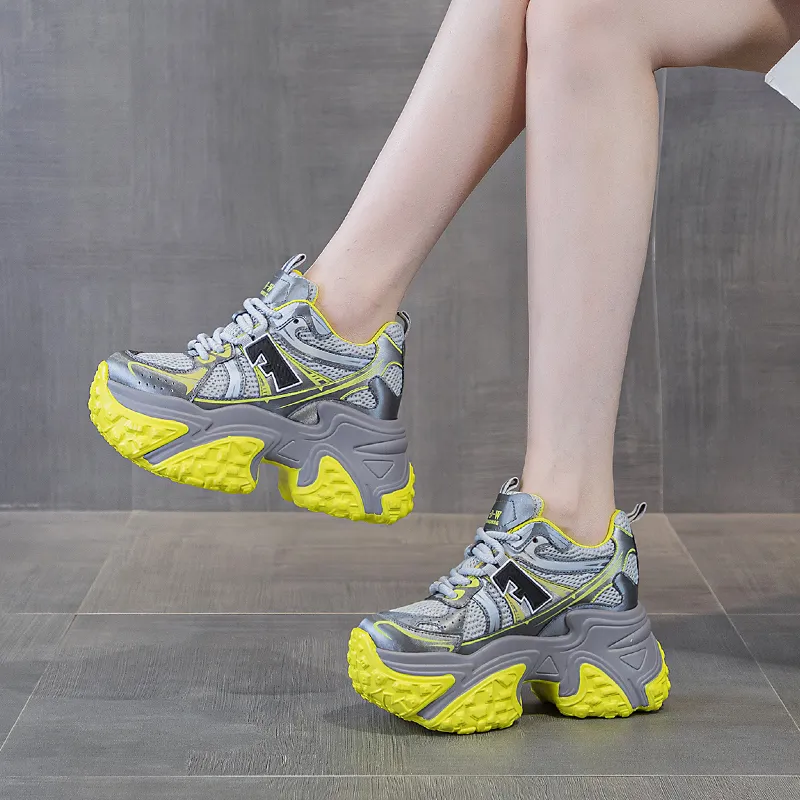 Shangjinni Low Top Chunky Sneakers Women's-8