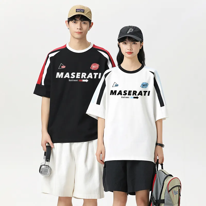 Maserati Raglan Sleeve T Shirt Unisex-2