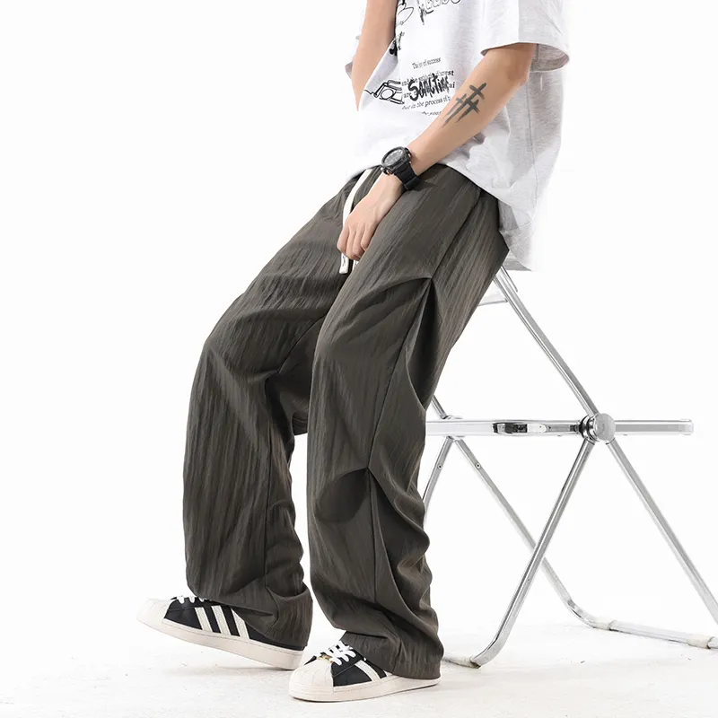 Maserati Casual Pants Unisex Dark Gray-17