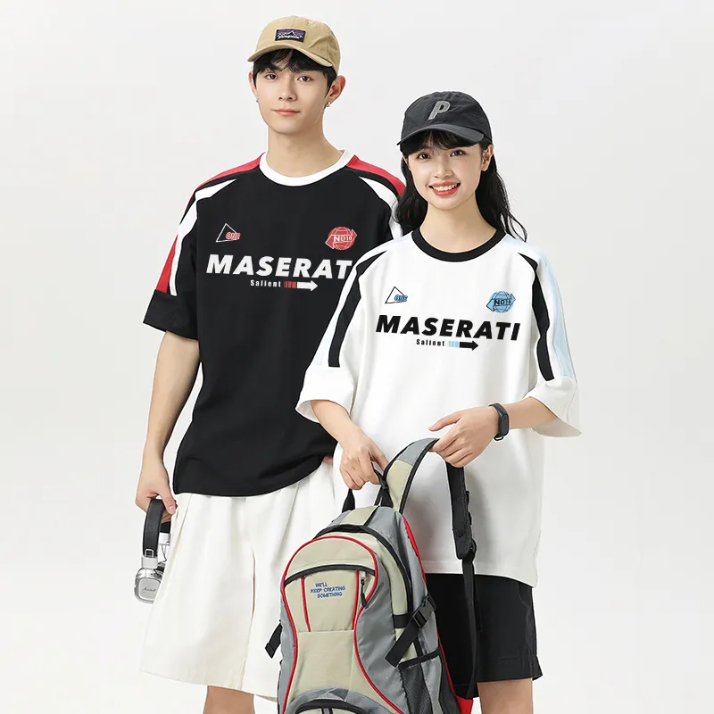 Maserati Raglan Sleeve T Shirt Unisex-8