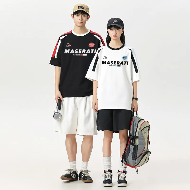 Maserati Raglan Sleeve T Shirt Unisex-4