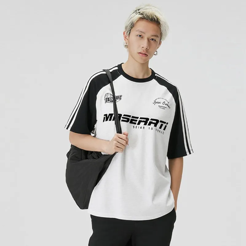Maserati Raglan Sleeve T Shirt Unisex-2