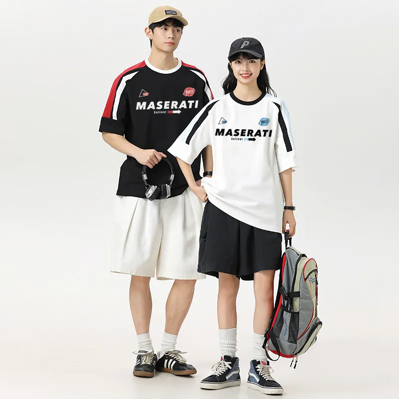 Maserati Raglan Sleeve T Shirt Unisex-11