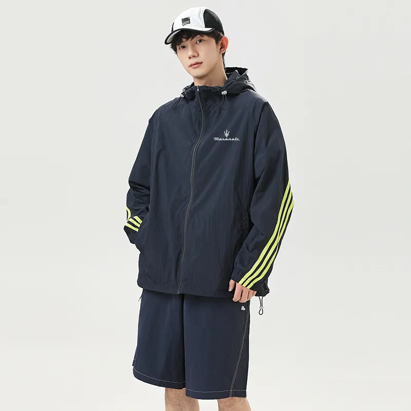 Maserati Super Light, Breathable, Quick Dry, Waterproof, UV Protection Sun Protection Clothing Unisex-16