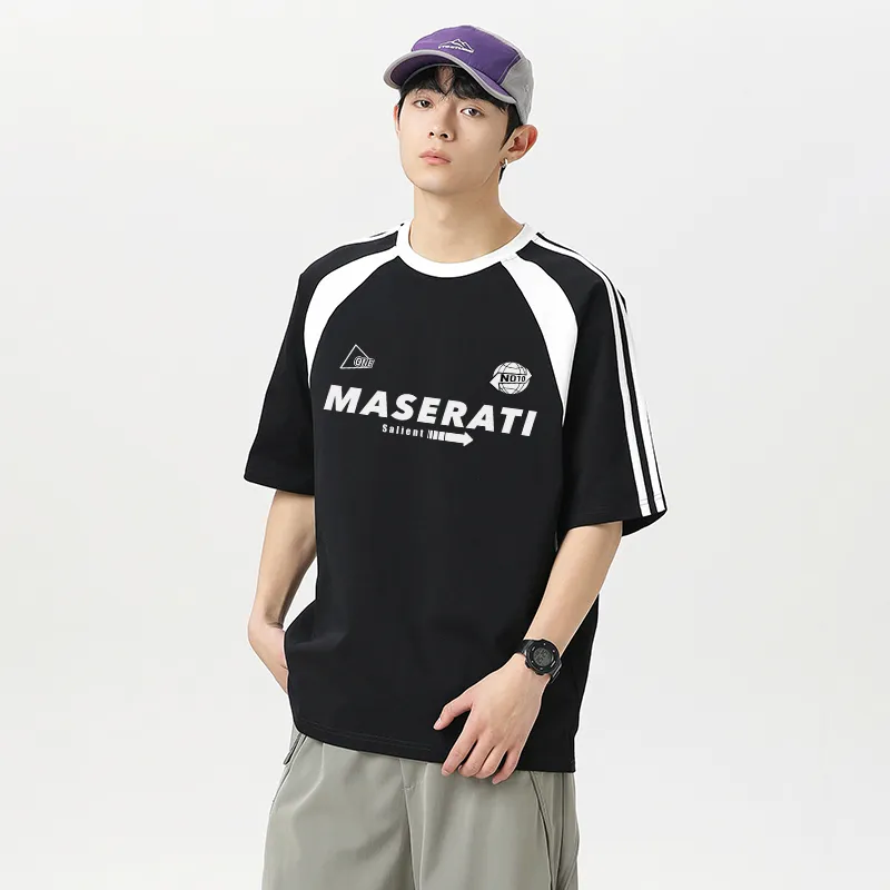 Maserati Raglan Sleeve T Shirt Unisex-9