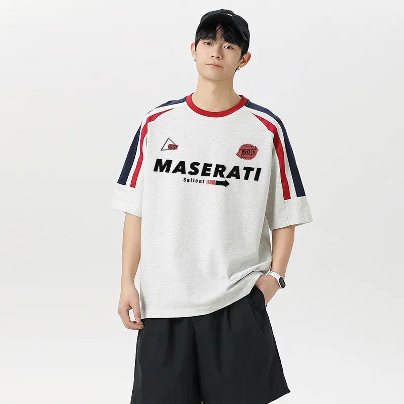 Maserati Raglan Sleeve T Shirt Unisex-16