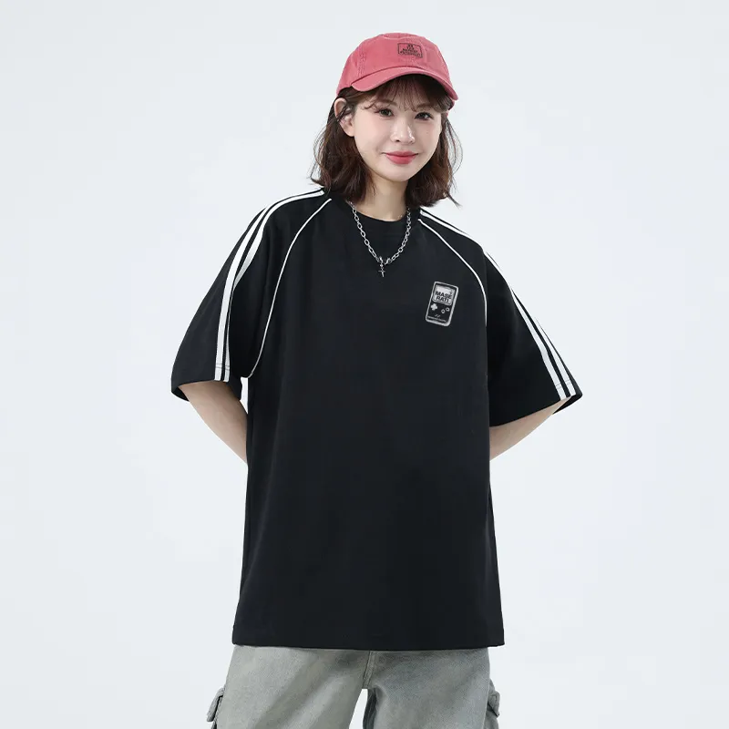 Maserati Drop Shoulder Sleeve T Shirt Women's-4