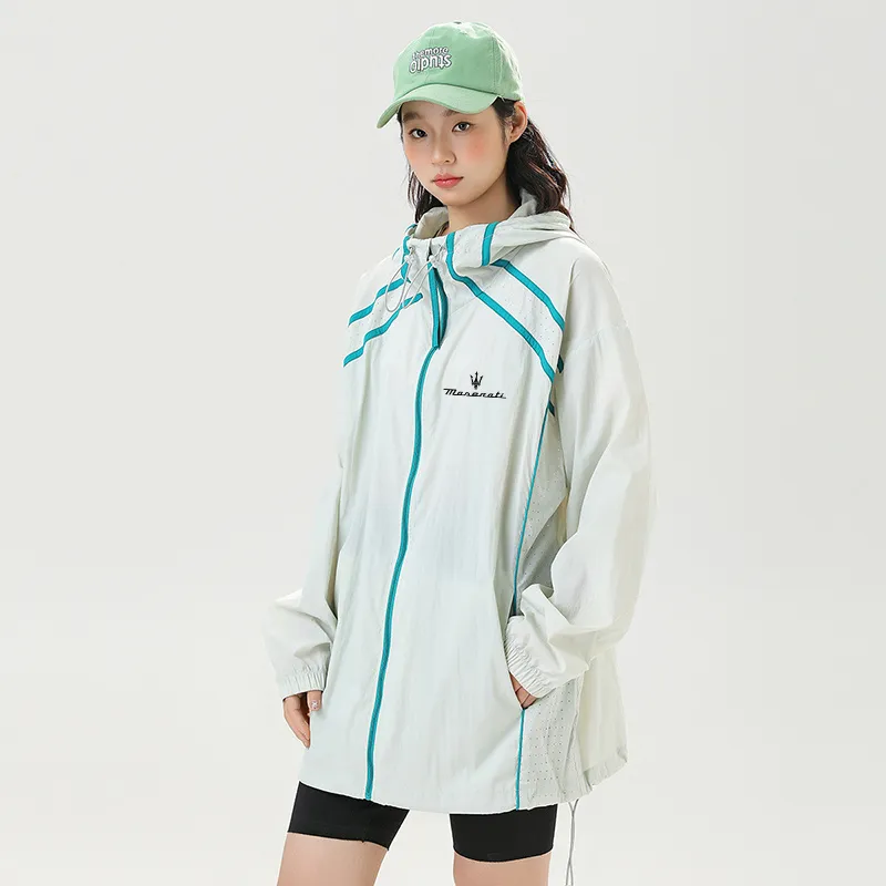 Maserati Super Light Breathable Quick Dry Anti Static Sun Protection Clothing Unisex-9