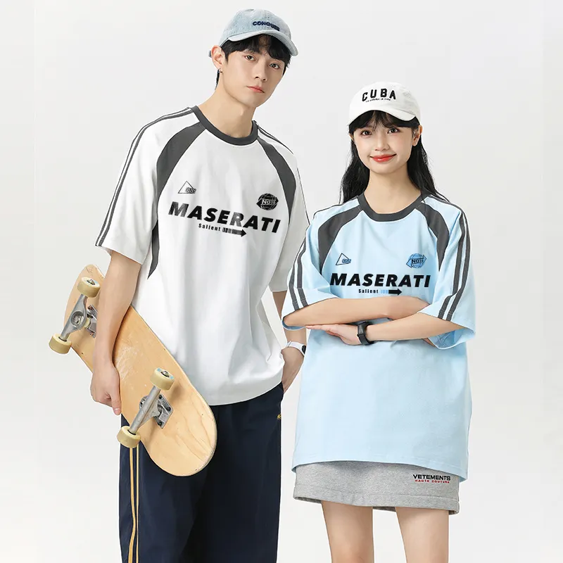 Maserati Raglan Sleeve T Shirt Unisex-20