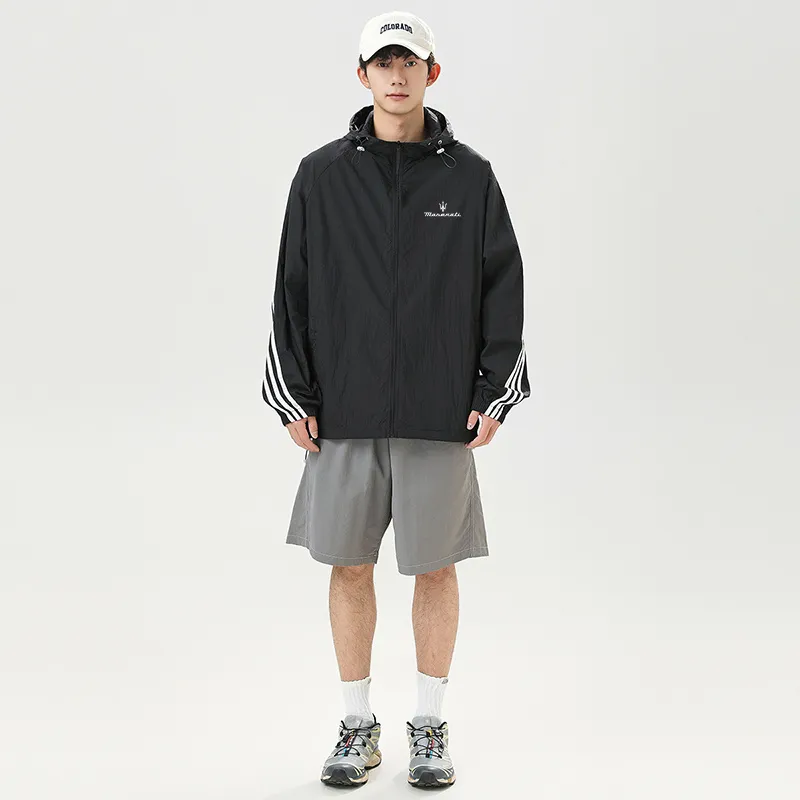 Maserati Super Light, Breathable, Quick Dry, Waterproof, UV Protection Sun Protection Clothing Unisex-12