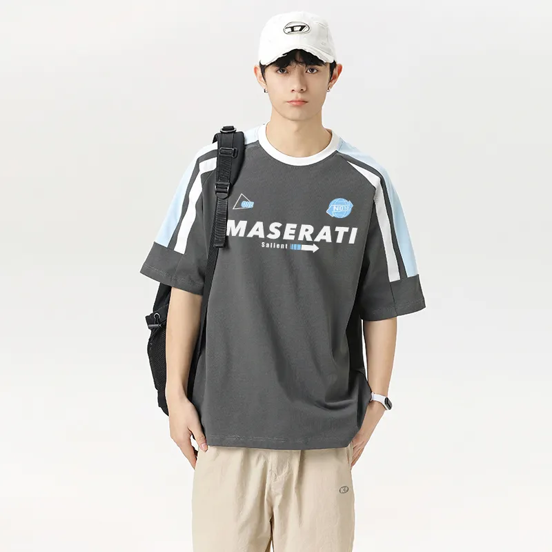 Maserati Raglan Sleeve T Shirt Unisex-22