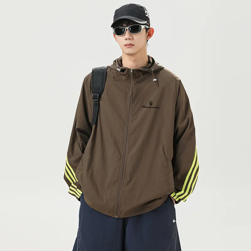 Maserati Super Light, Breathable, Quick Dry, Waterproof, UV Protection Sun Protection Clothing Unisex-32