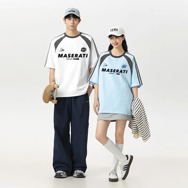 Maserati Raglan Sleeve T Shirt Unisex-23