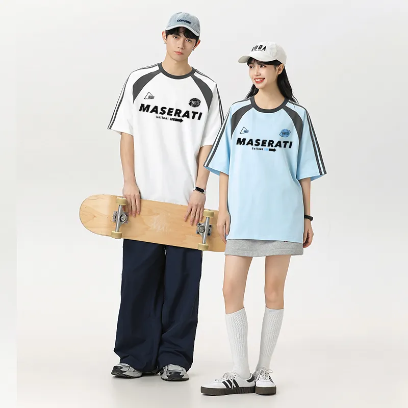Maserati Raglan Sleeve T Shirt Unisex-22
