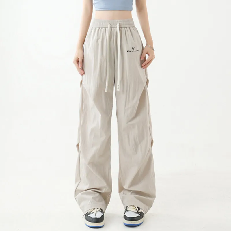 Maserati Casual Pants Unisex Dark Gray-8