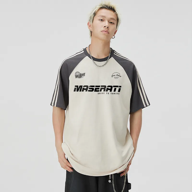 Maserati Raglan Sleeve T Shirt Unisex-20