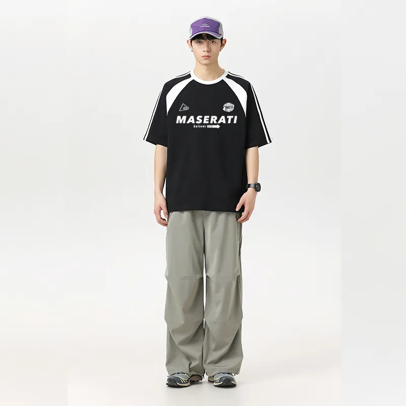 Maserati Raglan Sleeve T Shirt Unisex-8