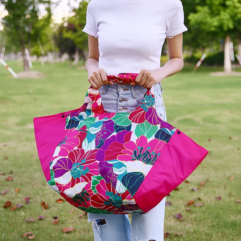 ENVIROSAX Polyester Storage Bag, Handbag, Shoulder Bag Large Size Unisex Multicolor-13