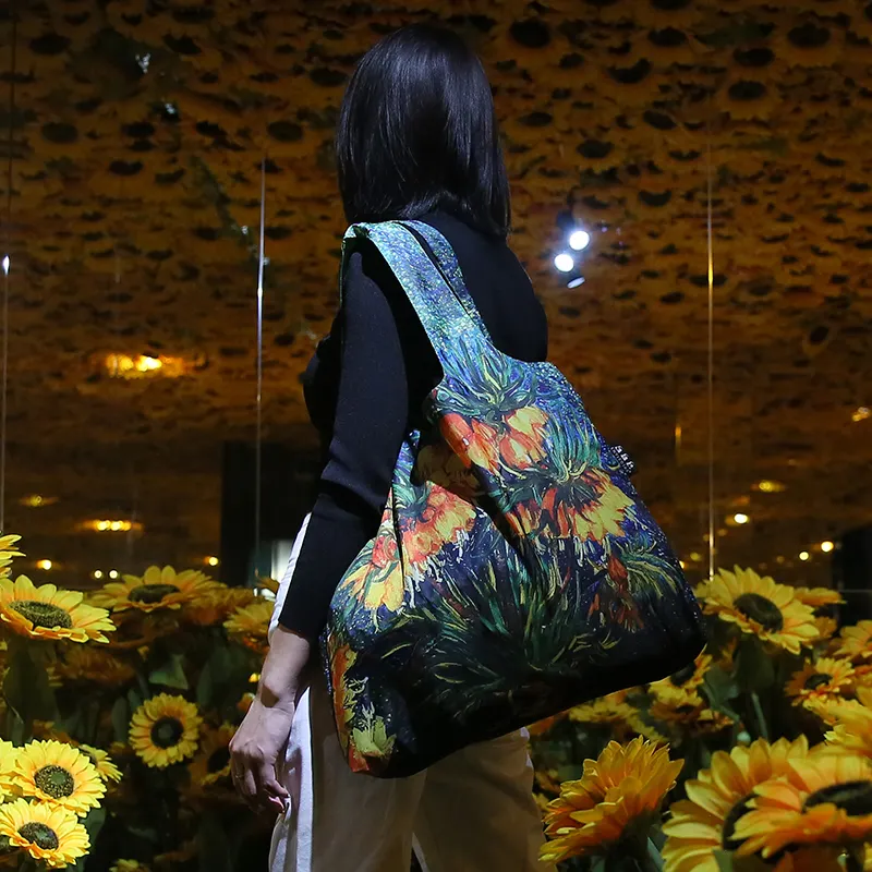 ENVIROSAX WAAGE Collaboration Polyester Waterproof Tote Bag, Shopping Bag, Shoulder Bag Unisex Multicolor-9