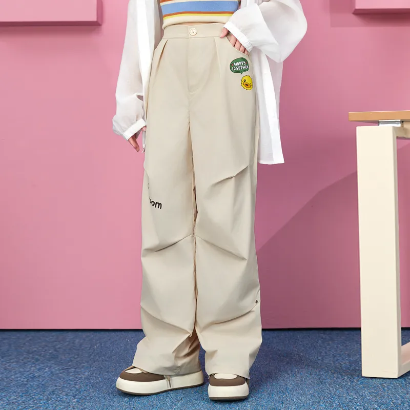 B.Duck Casual Pants Women's Apricot-4