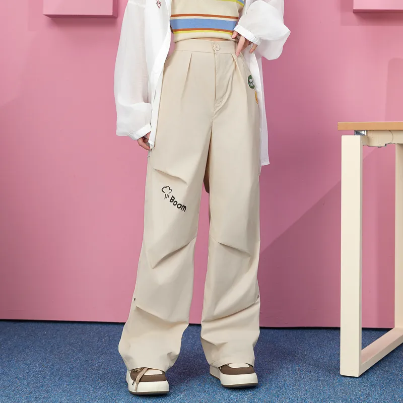 B.Duck Casual Pants Women's Apricot-2