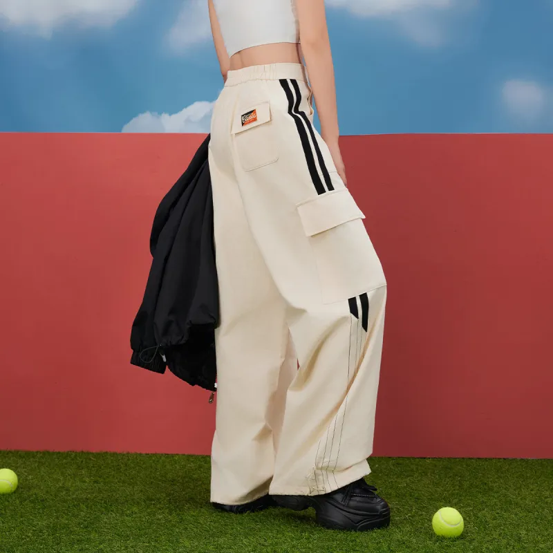 B.Duck Cargo Pants Women's Ecru-3