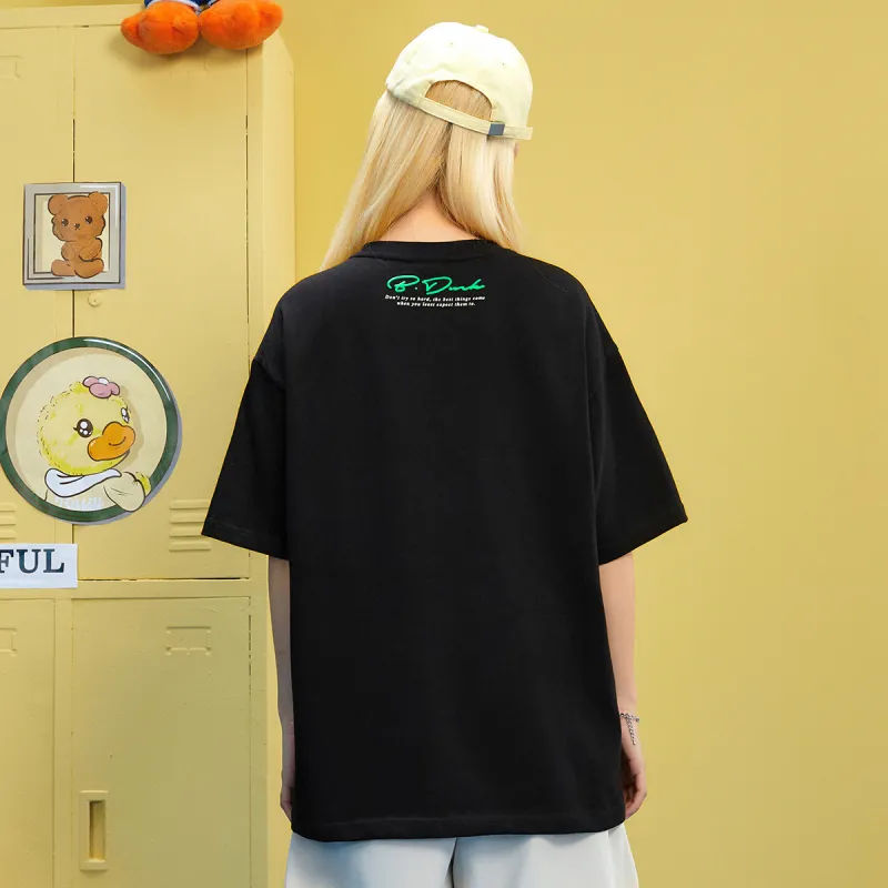 B.Duck T Shirts Women's Black-3