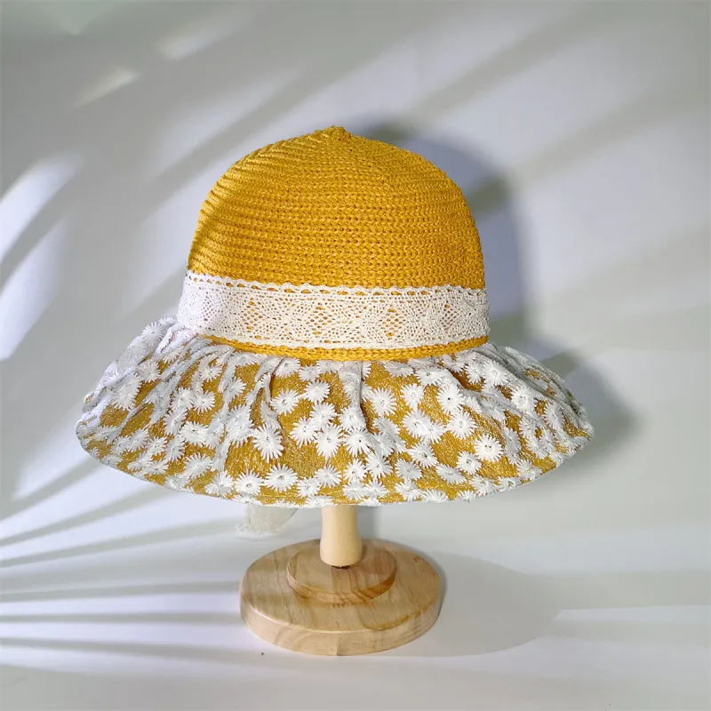 Top Melon Polyester Bucket Hats Women's-8