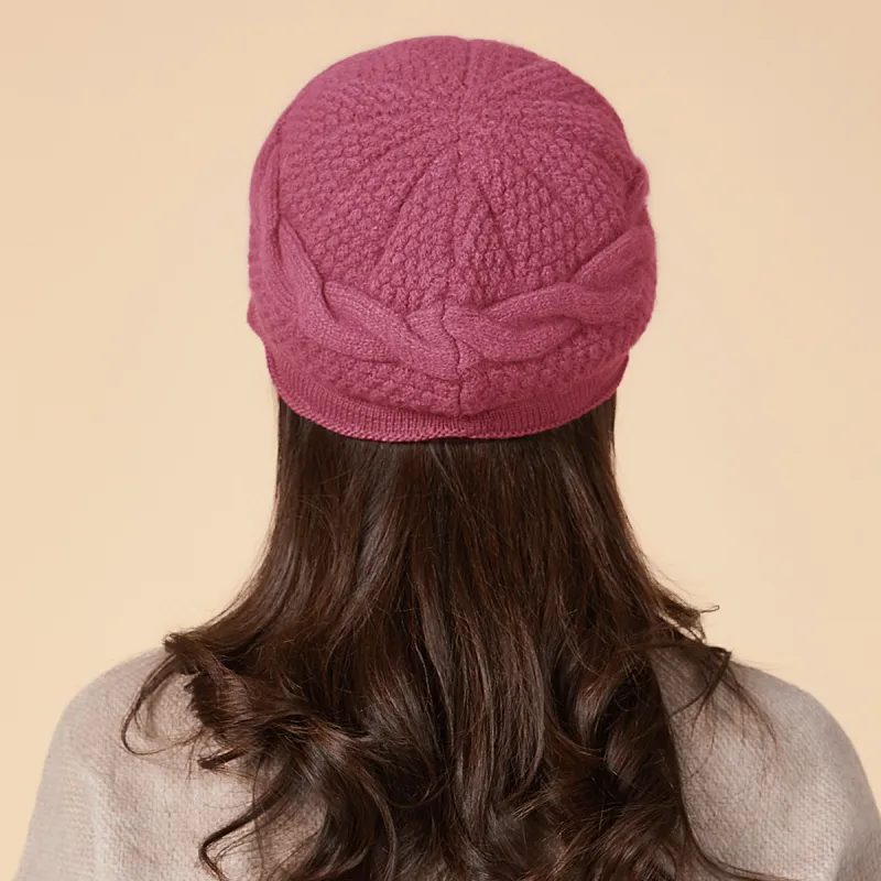 Top Melon Polyester Beanies Women's-1