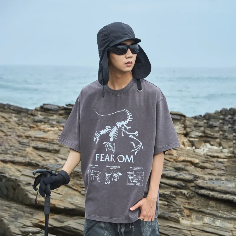 FEAROM T Shirts Unisex-16