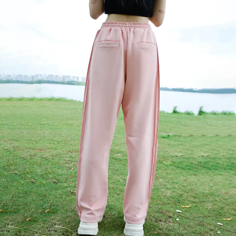 FEAROM Casual Pants Women's Pink-6