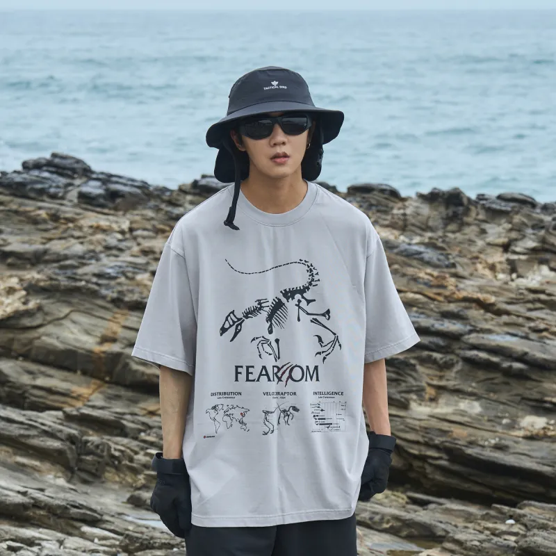 FEAROM T Shirts Unisex-5