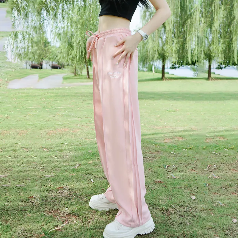 FEAROM Casual Pants Women's Pink-5