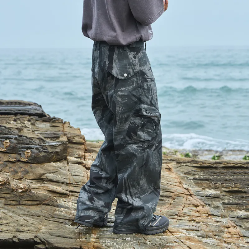 FEAROM Cargo Pants Unisex Camouflage-6