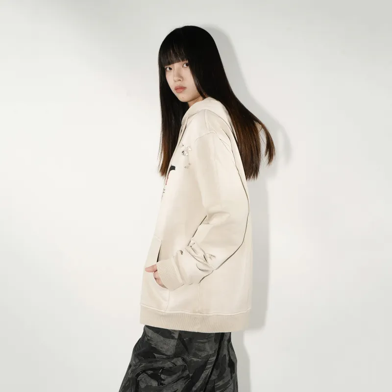 FEAROM Sweatshirts Unisex Apricot-4