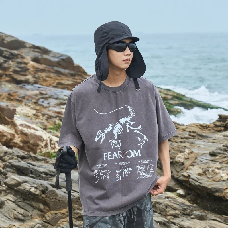 FEAROM T Shirts Unisex-17