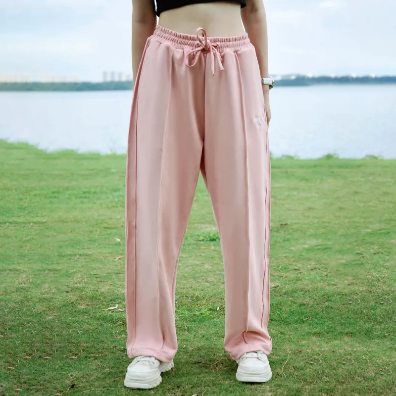 FEAROM Casual Pants Women's Pink-2