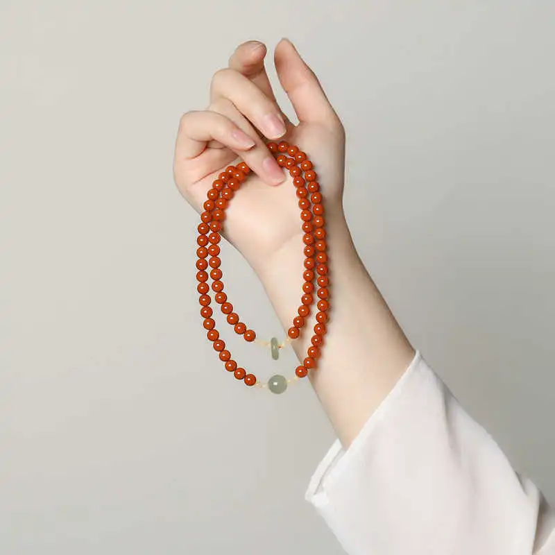 GOLDFISH ALLEY South Red Agate Bracelets Women's-3