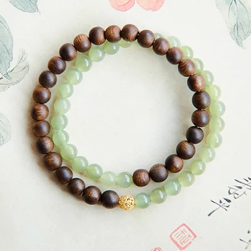 GOLDFISH ALLEY Fragrance Agarwood Bracelets Unisex-1