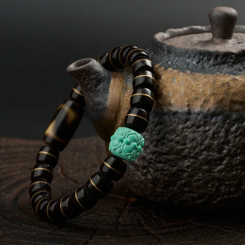 GOLDFISH ALLEY Coconut Shell Beads Bracelets Unisex-3
