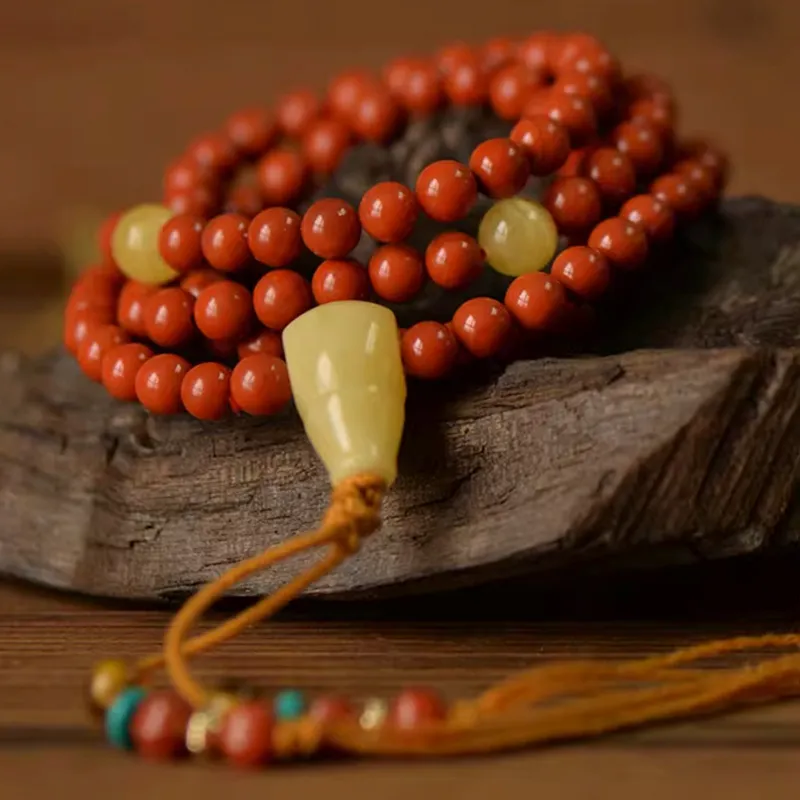 GOLDFISH ALLEY South Red Agate Fine Jade Bracelets Women's-3