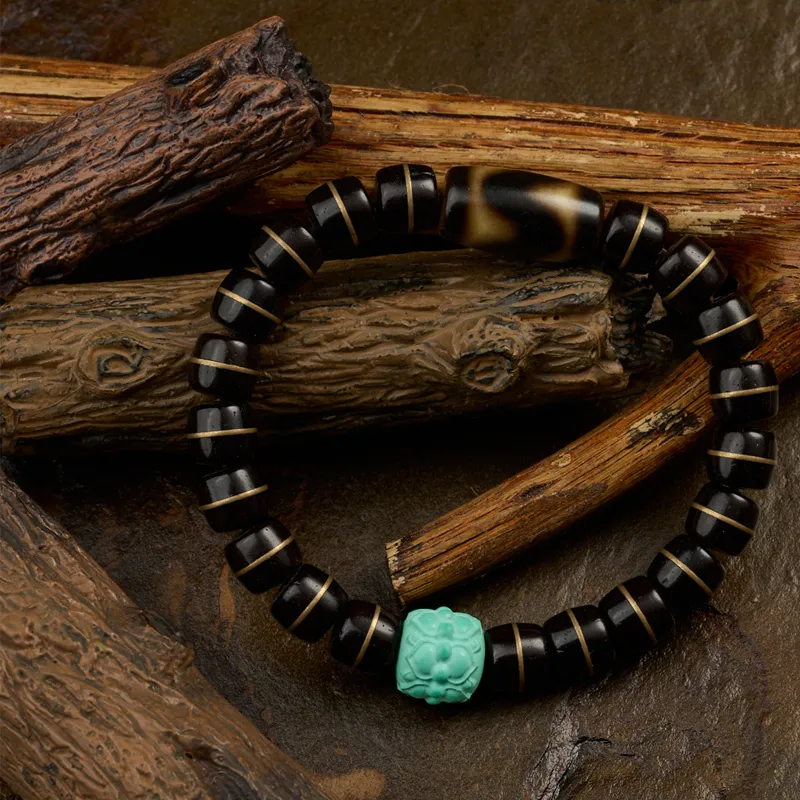 GOLDFISH ALLEY Coconut Shell Beads Bracelets Unisex-2