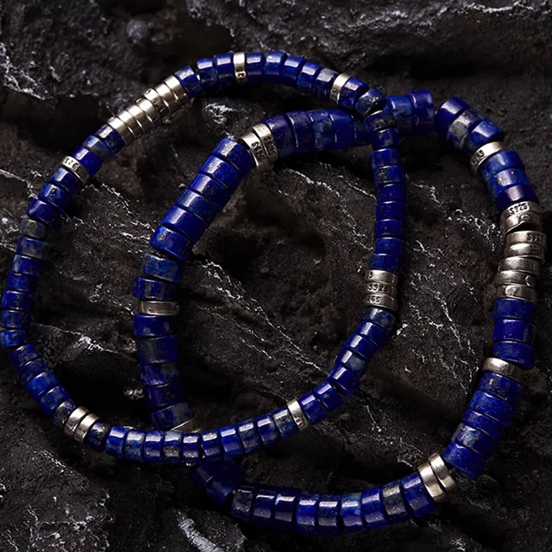 GOLDFISH ALLEY Lapis Lazuli Bracelets Men's-3