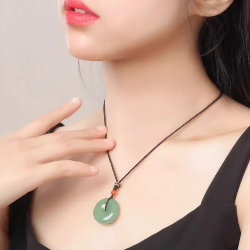GOLDFISH ALLEY Pendants Green Jade Unisex-1