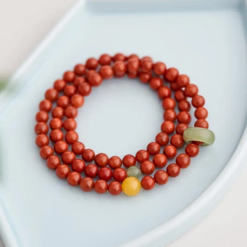 GOLDFISH ALLEY South Red Agate Bracelets Women's-2