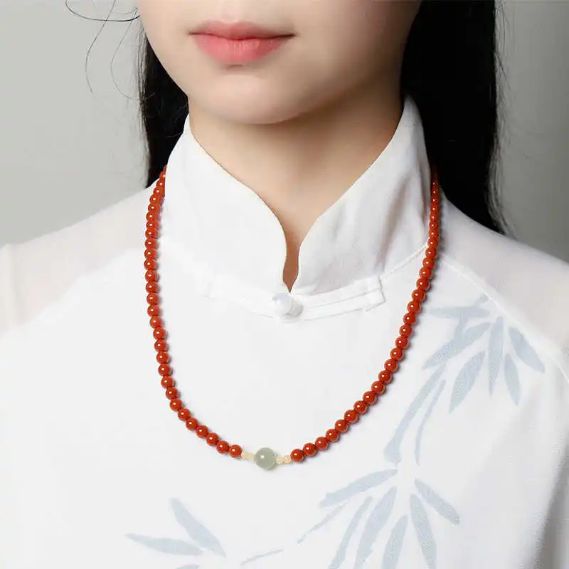 GOLDFISH ALLEY South Red Agate Bracelets Women's-4