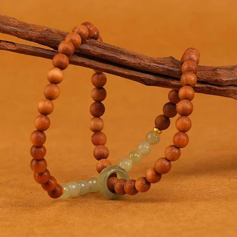 GOLDFISH ALLEY Bracelets Pale Greenish White Jade Women's-3