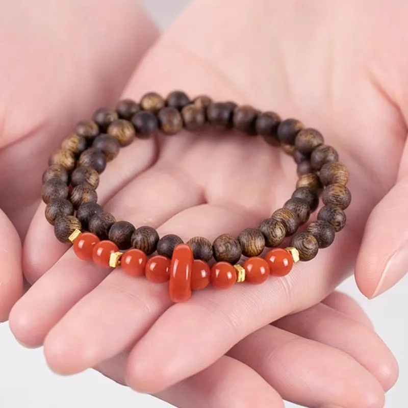 GOLDFISH ALLEY Fragrance Agarwood Bracelets Women's-3