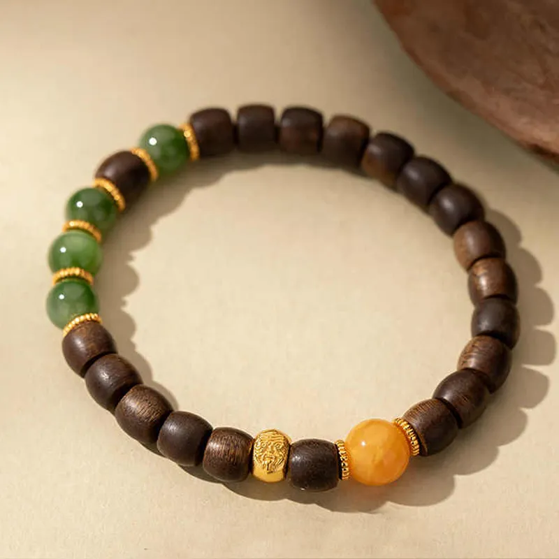 GOLDFISH ALLEY Agarwood Bracelets Unisex-3