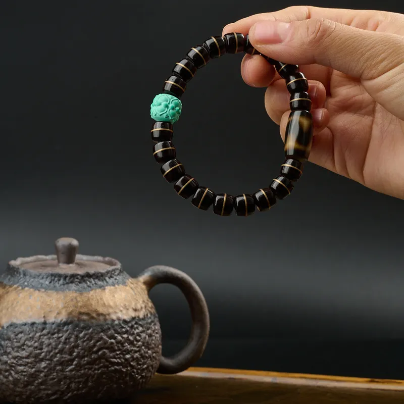 GOLDFISH ALLEY Coconut Shell Beads Bracelets Unisex-5